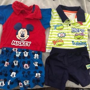 Two piece bundle set